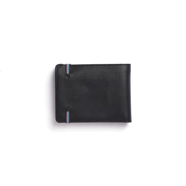 Wallet with white stitch