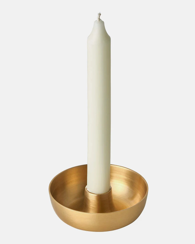 Fog Linen brass candle holder housewarming shop boston SOWA gift shop gift store boutique