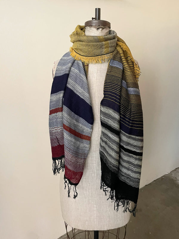 Tamaki Niime scarf sowa boston small business gift shop boutique