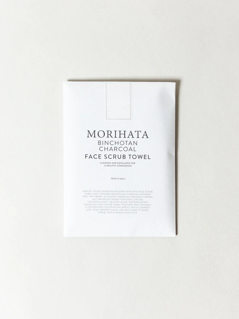  Binchotan Charcoal Face Scrub Towel Morihata Japan Boston sowa small business gift shop