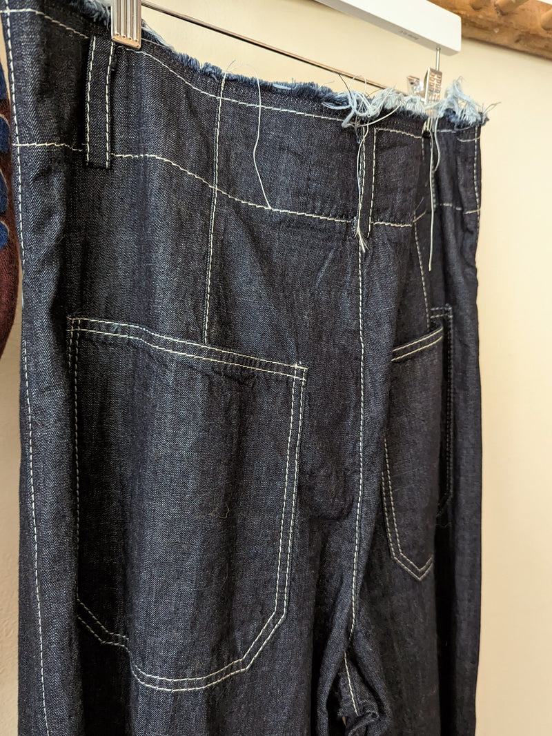 Dark Blue Jeans Susanne Bommer Stitch and Tickle small business gift shop sowa boston 