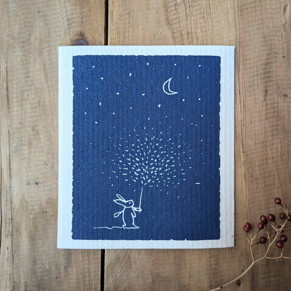 Swedish Cloth Sparkler Bunny Stitch & Tickle Stitch and Tickle