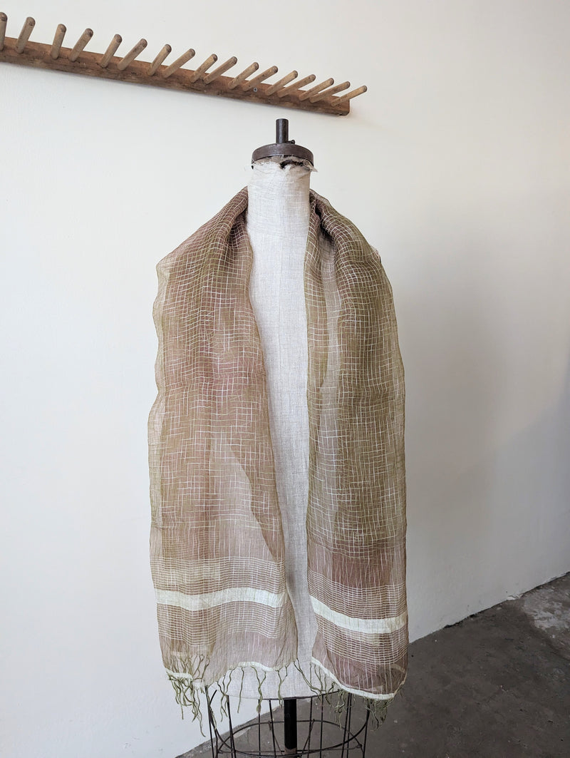 Aunti Oti silk scarf sowa Boston small business boutique store gift shop