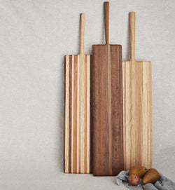 Extra Long Wood Serving Board with Handle - EA Gift Registry