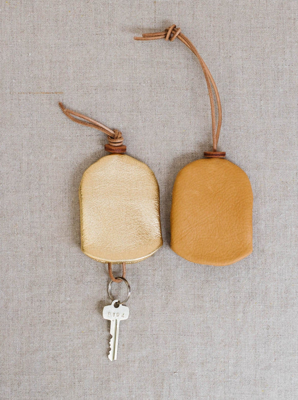 Leather clochette key holder 864 design shop boston