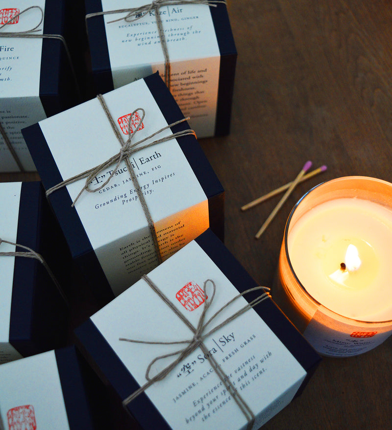Japanese 5 Elements soy candles shop boston gift store boutique sowa 