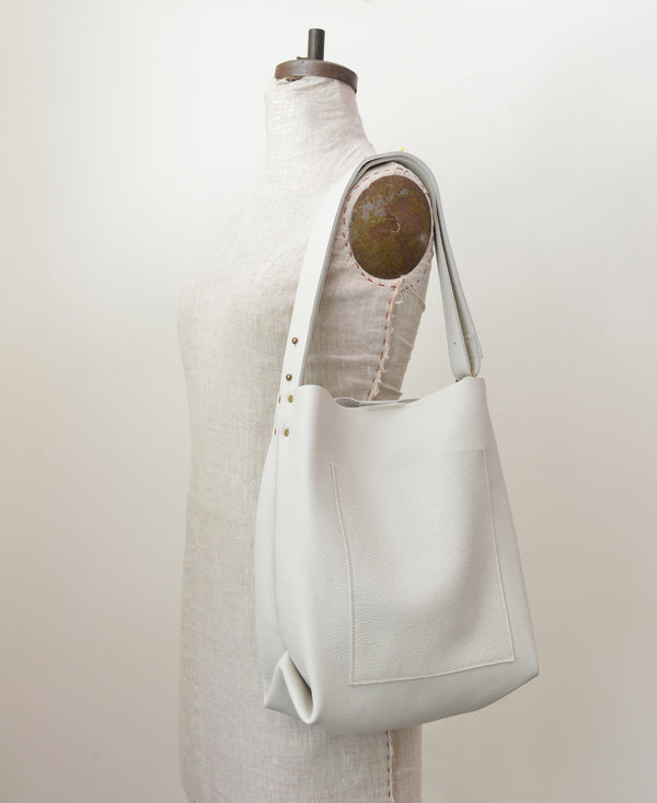Stitch and Tickle everyday carryall leather bag handmade boston gift shop sowa independent boutique