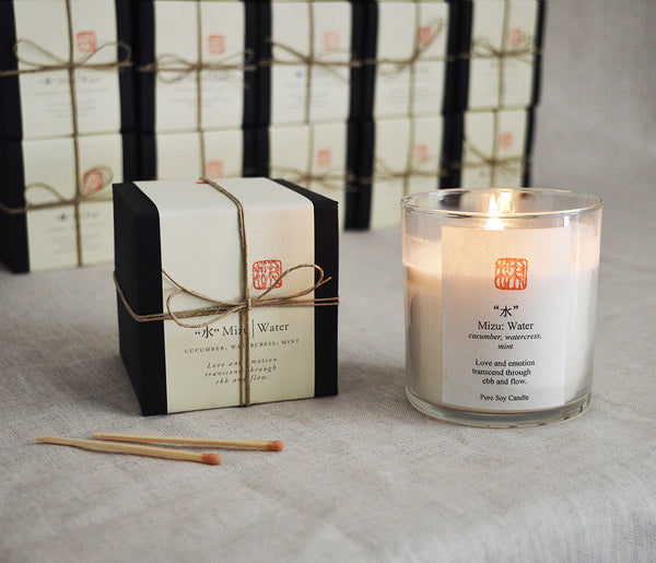 Japanese 5 Elements soy candles shop boston gift store boutique sowa 