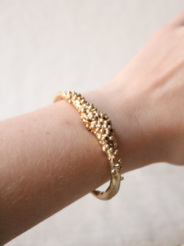 Julie Cohn Caviar Bronze cuff. Shop Boston bracelet sowa boutique gift shop independent business