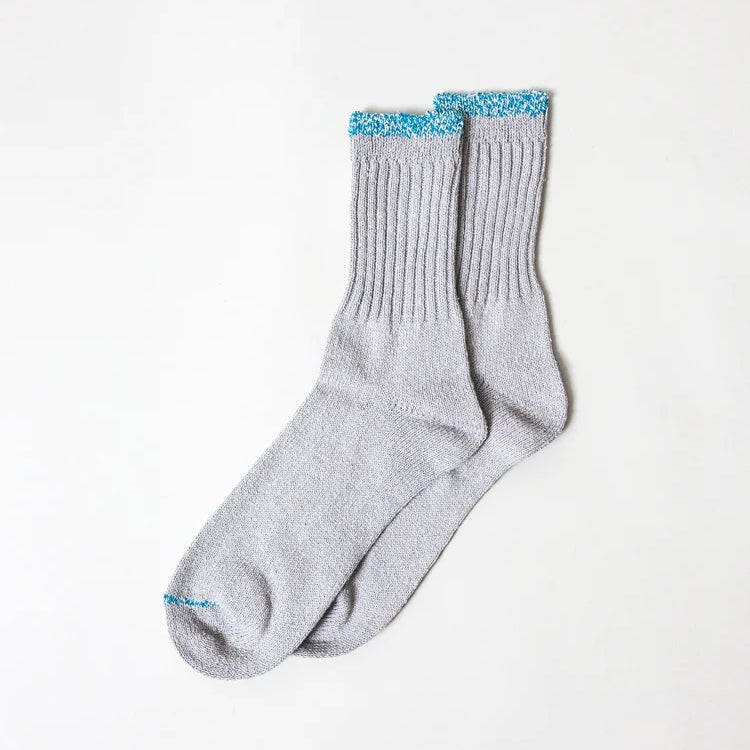 Silk Cotton Crew Socks - Men and Women