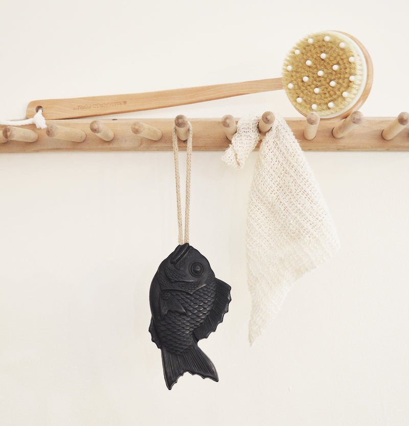 Japanese Fish Welcome Soap - Black