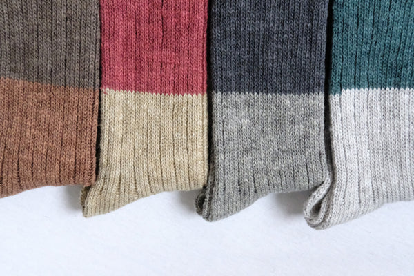 Wool Cotton Slab Socks - Men and Women's – Stitch and Tickle