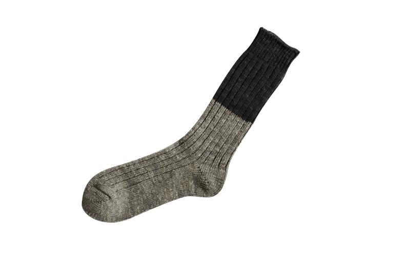 Nishikguchi Kutsushita Japanese Wool Cotton Slub socks for men and women