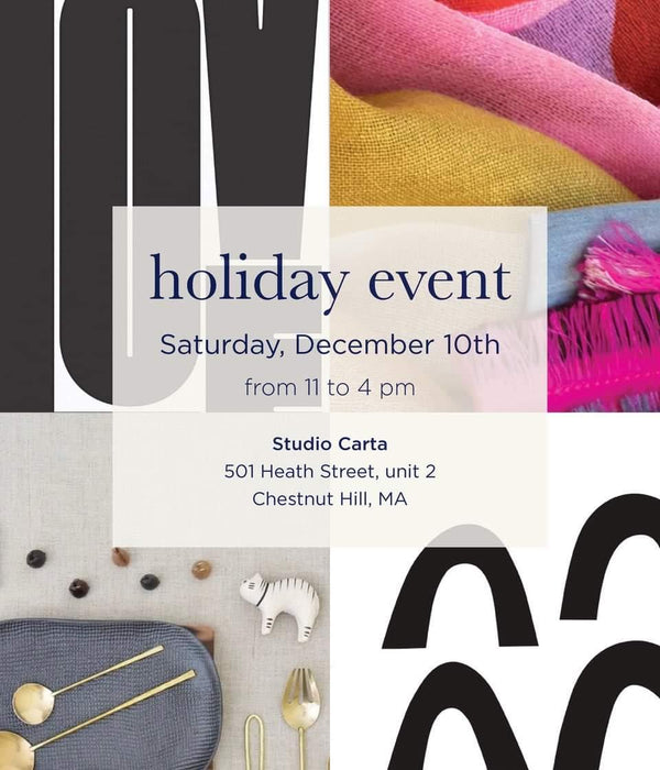 Holiday Pop Up at Studio Carta