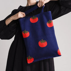 Hansel from Basel cotton all over tomato tote bag patterned shop Boston sowa boutique gift store