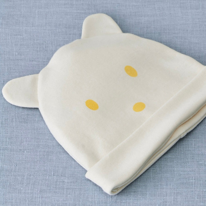 Fog Linen Organic Cotton Baby Bear Cap Hat sowa gift shop Boston boutique gift store