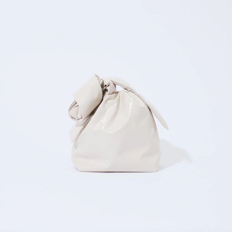 Mate Mono Tekateka shiny drawstring puffy shoulder crossbody bag clutch purse sustainable eco friendly recycled upcycled Made in Japan Japanese gift shop Boston Sowa boutique gift store
