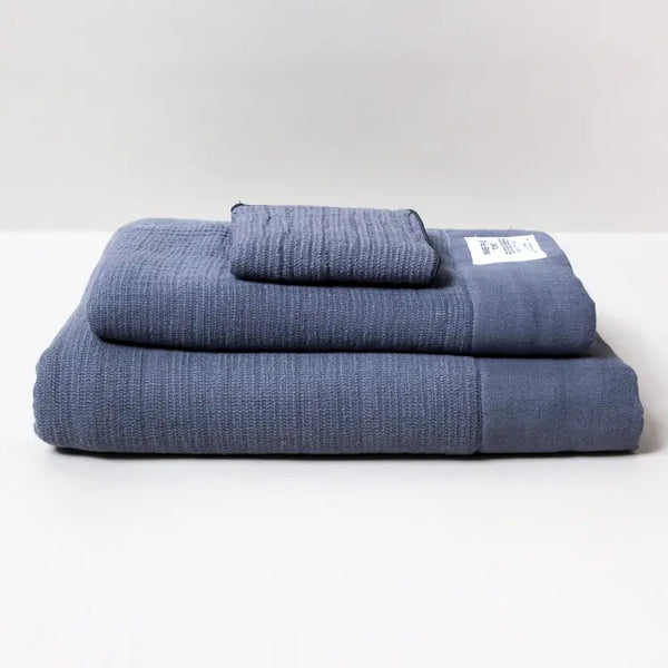 Inner Pile Bath Towel - Charcoal