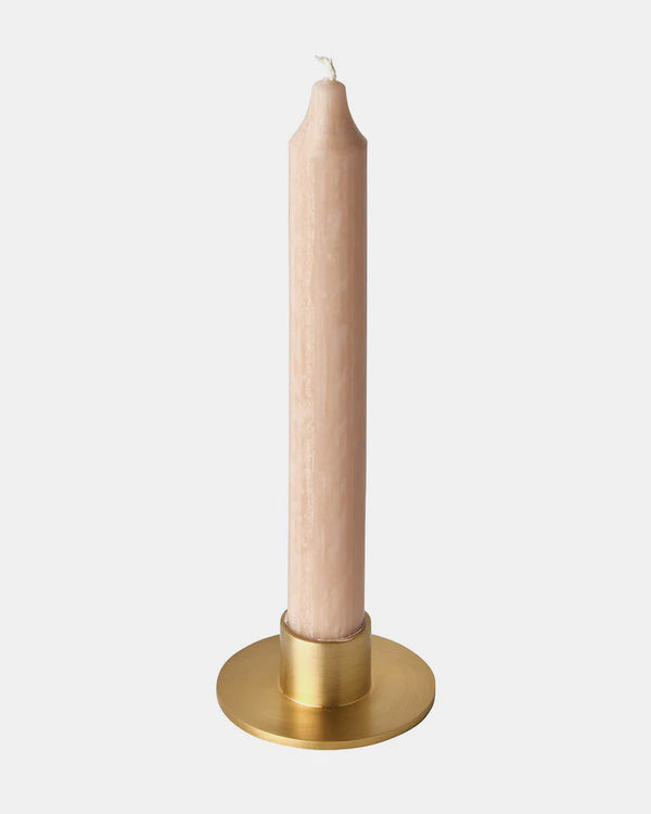 brass round candle holder shop boston SOWA