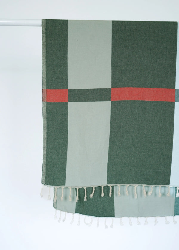 Fence Turkish Hand Towel - Clover