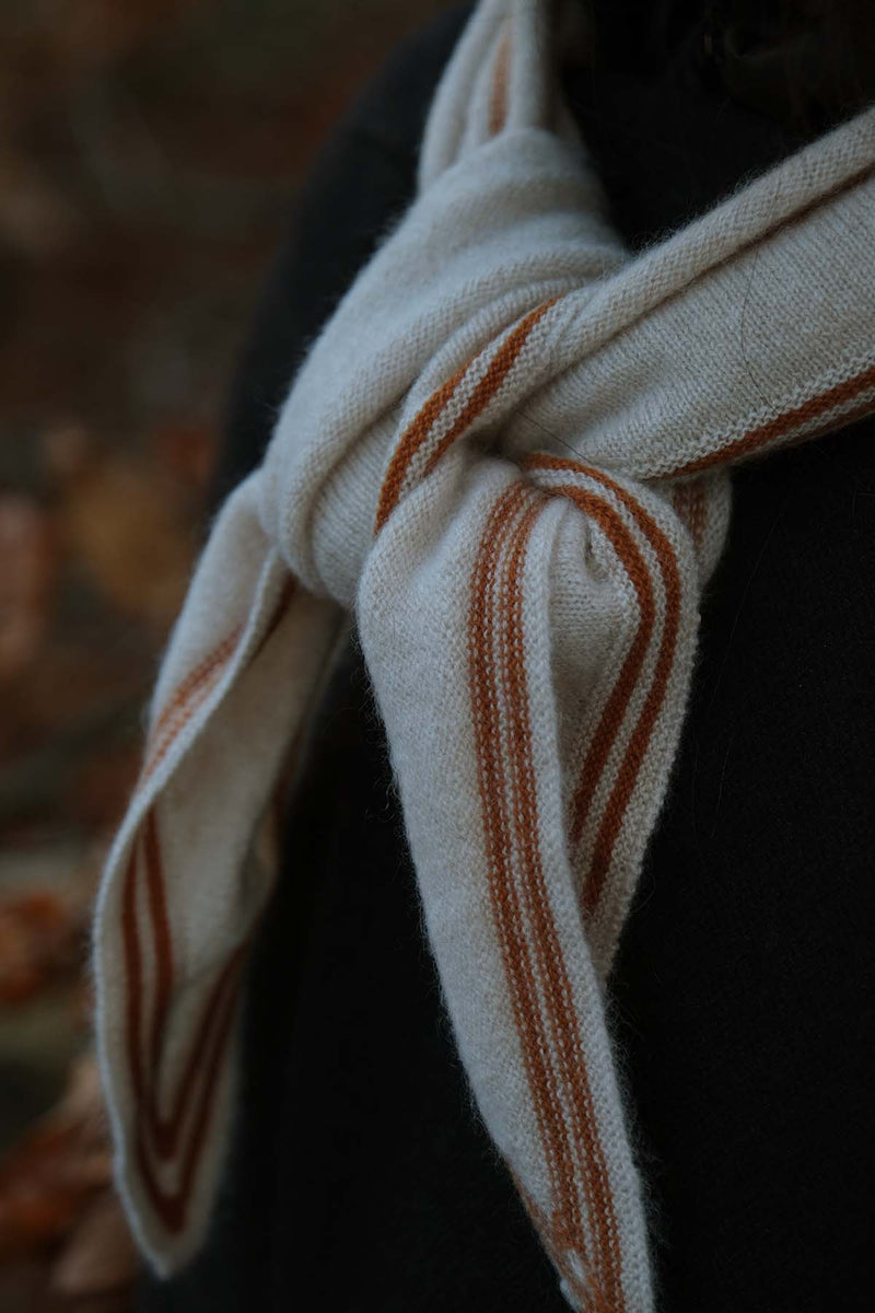 Oats & Rice cashmere short scarf bandana shop boston gift store luxury gifts