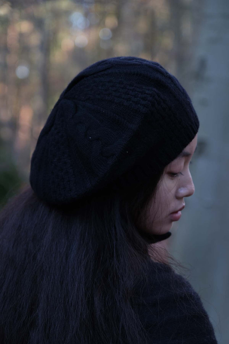 Oats & Rice cashmere beret hat shop boston gift store luxury gifts