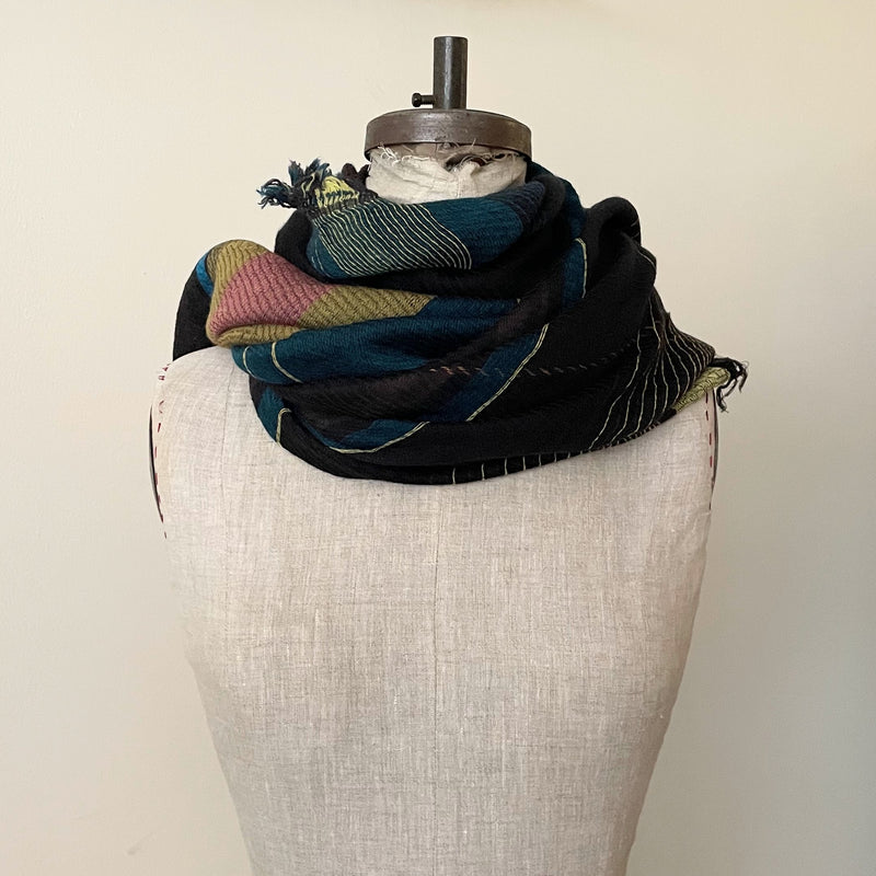 Tamaki Niime scarf sowa boston small business gift shop boutique