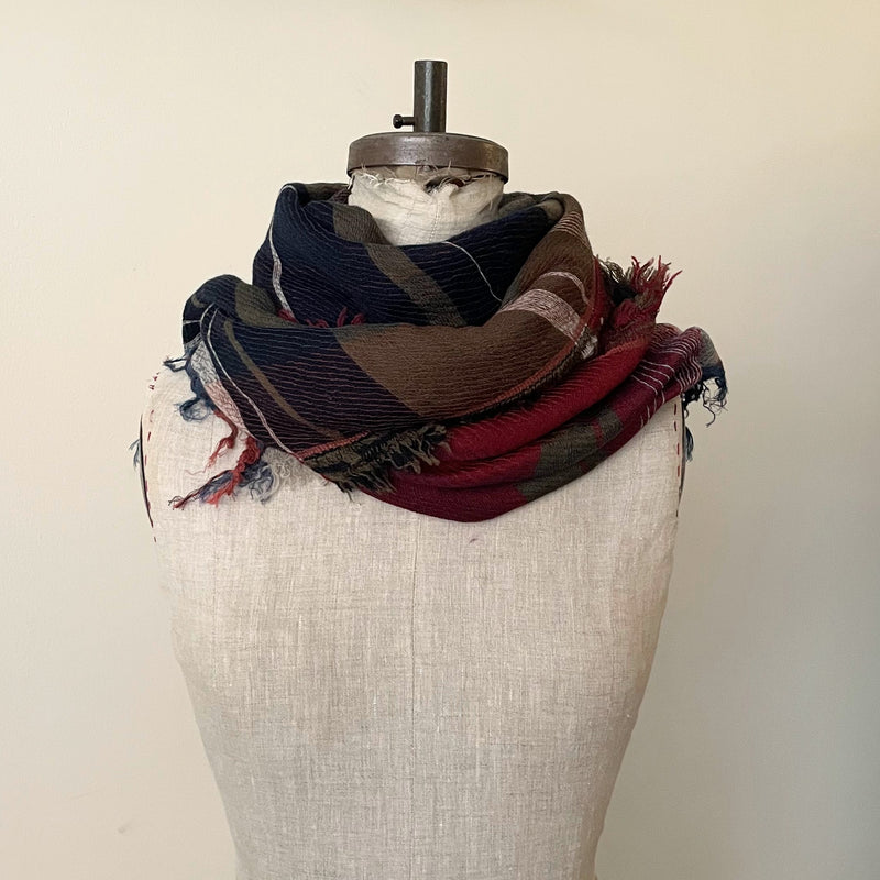 Tamaki Niime scarf sowa boston small business gift shop boutique