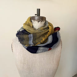 Tamaki Niime scarf sowa boston small business gift shop boutique