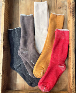 Cotton Wool Pile Socks - Men's and Women's