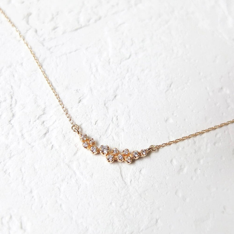 n+a new york jewelry diamond necklace 14k recycled gold handmade in brooklyn NYC shop Boston sowa gift store boutique sustainable