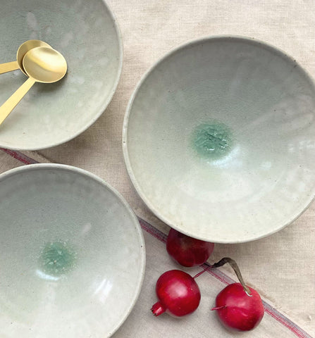 Handmade Pooled Glaze Bowl - Thumbnail 2