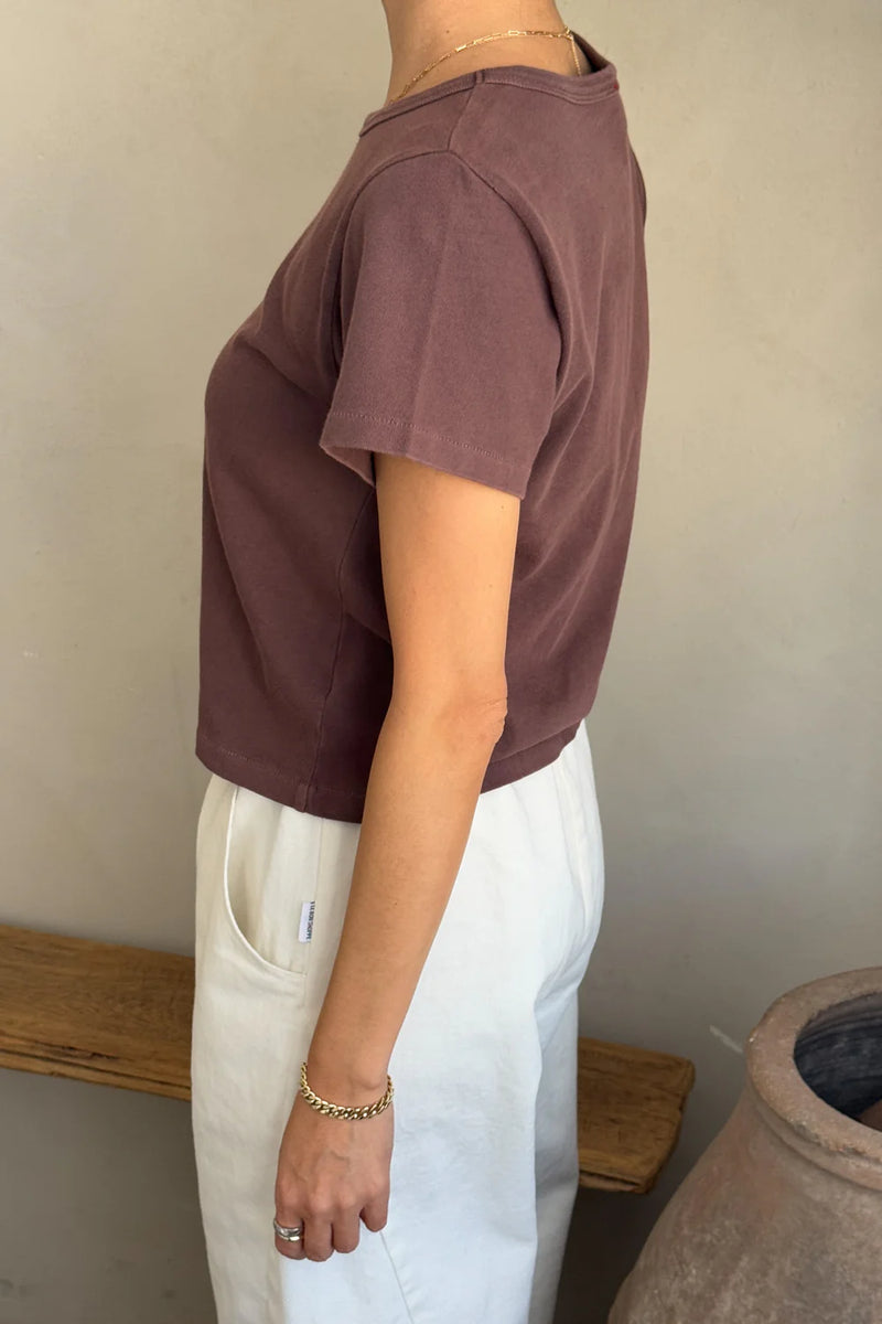 Le Bon Shoppe Little Boy Tee - Espresso