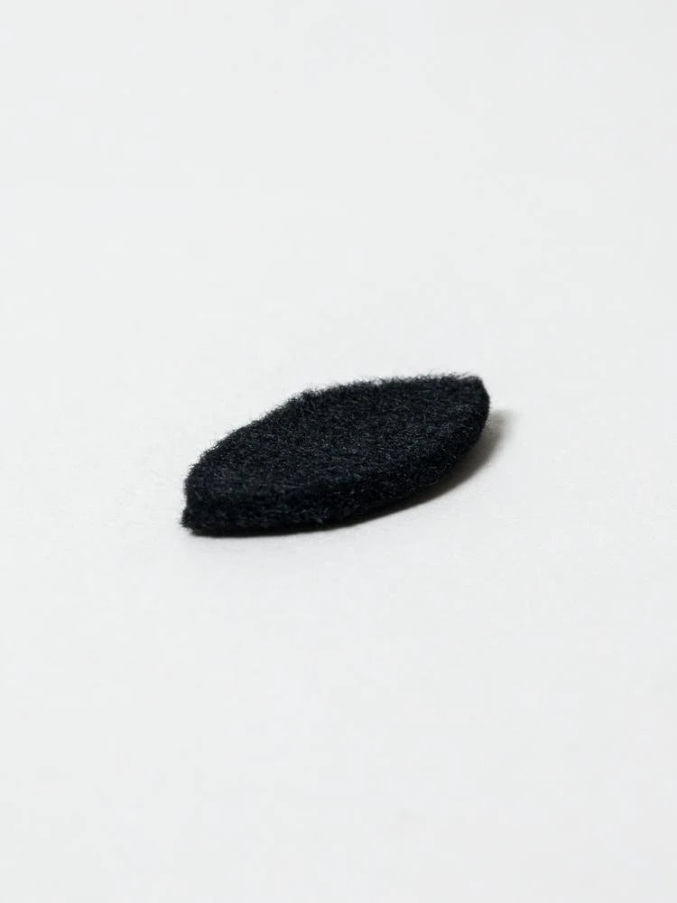 Black felt incense burner mat on a white background

HA KO Paper Incense felt burner mat incense holder home decor fragrance scents Made in Japan Shop Boston Sowa boutique store
