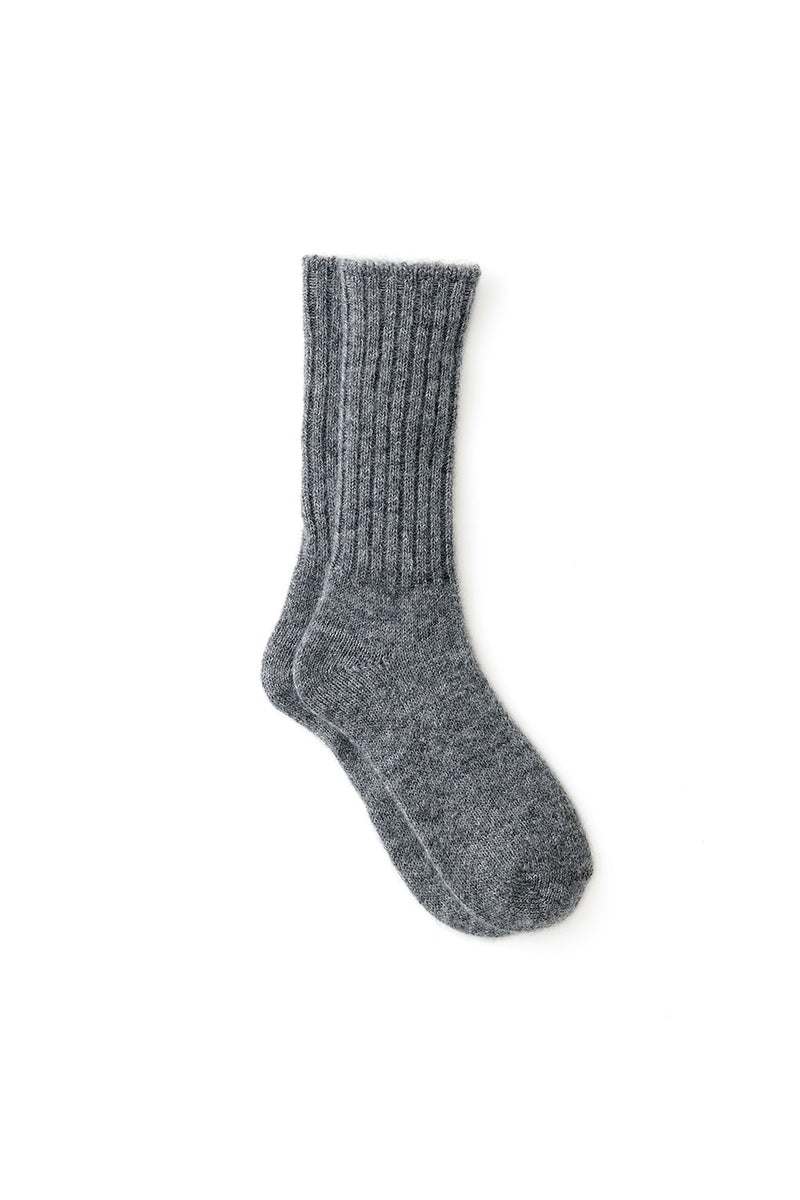 Fog Linen mohair crew socks made in Japan  shop boston boutique gift store