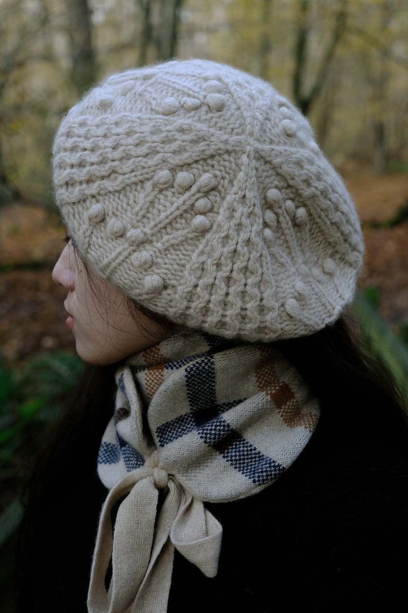 Oats & Rice cashmere short scarf tie up shop boston gift store luxury gifts sowa boutique