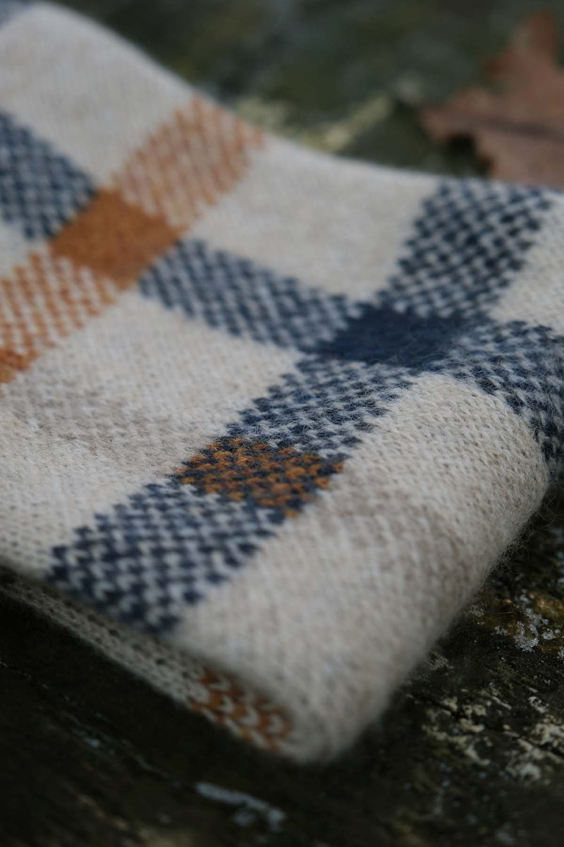 Oats & Rice cashmere short scarf tie up shop boston gift store luxury gifts sowa boutique