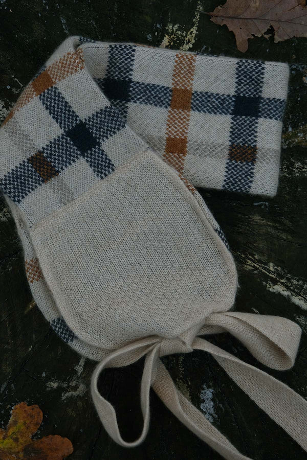 Oats & Rice cashmere short scarf tie up shop boston gift store luxury gifts sowa boutique