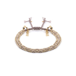 Braided Chain Bracelet - Grey - NEEDS PICS