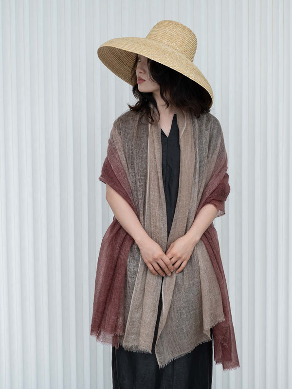 Wispy Cashmere Scarf - Beetroot