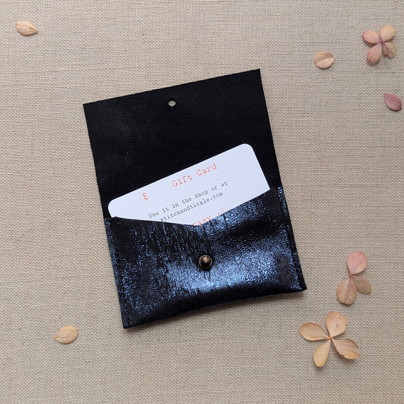 Small Pouches and Wallets - Midnight Blue