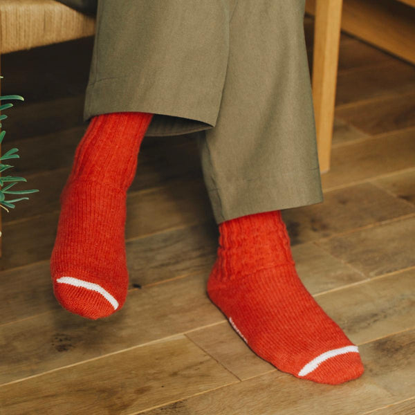 Wool Ribbed Socks - Multiple Colors