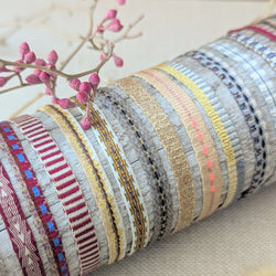 Assorted Guanabana Woven Bracelets - Wide