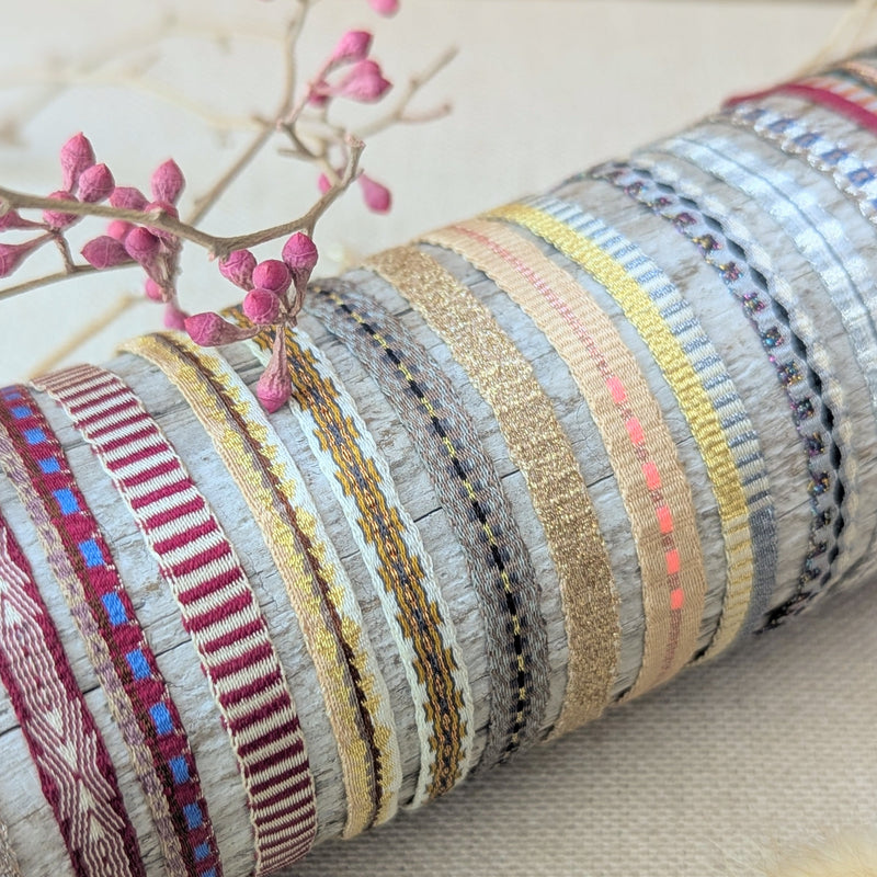 Assorted Guanabana Woven Bracelets - Wide