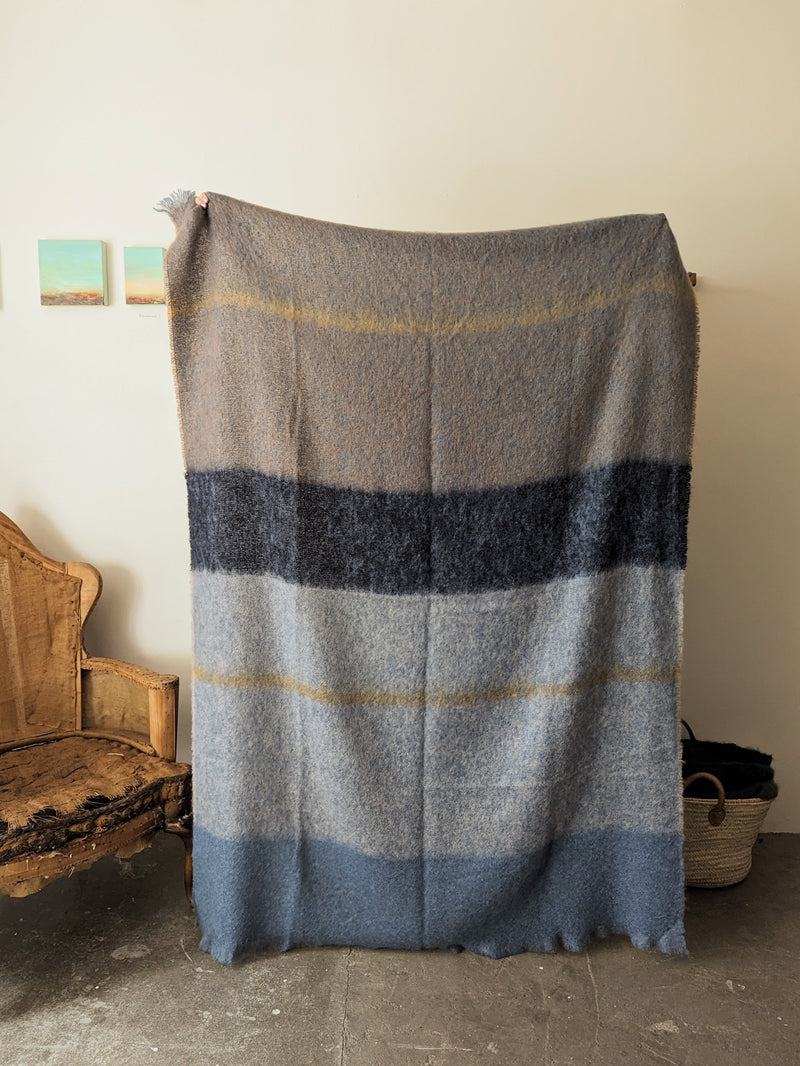 Cushendale large Irish mohair wool heirloom blanket throw bedding shop boston gift home store boutique sowa