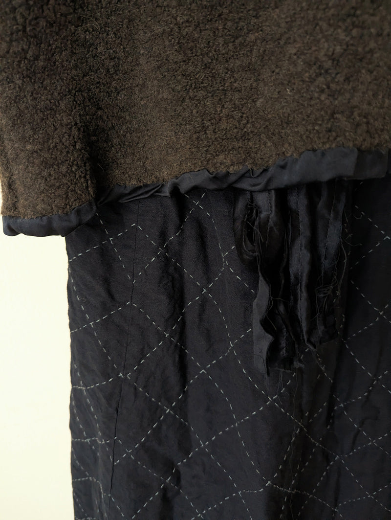 Quilted skirt sula boston boutique gift shop small business sowa small batch designer clothing 