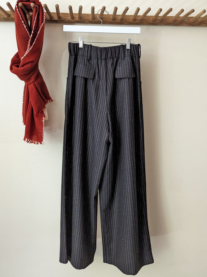 Coal Black Trousers Susanne Bommer Stitch and Tickle small business gift shop sowa boston 