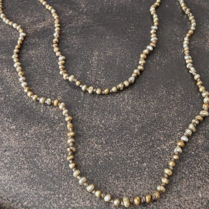 Antique outlet pearl necklace