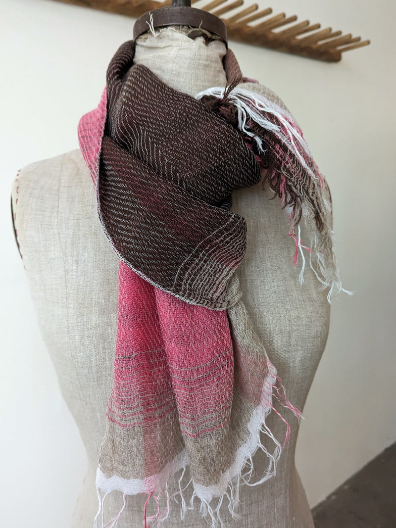 Tamaki Niime scarf sowa boston small business gift shop boutique