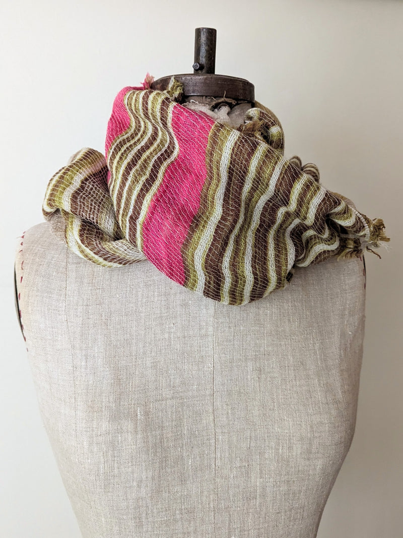 Tamaki Niime scarf sowa boston small business gift shop boutique